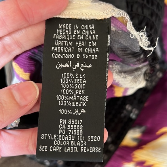 EUC Bebe silk dress size S - Picture 11 of 16